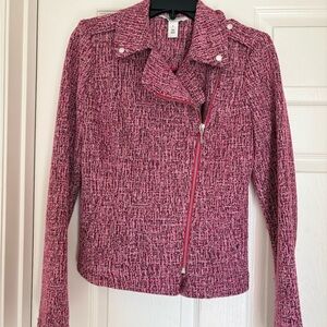 WHBM White House Black Market Outlet, Textured Pink Blazer